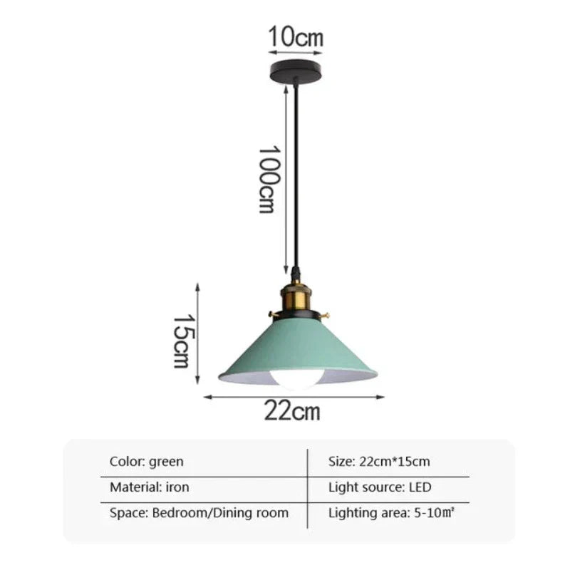 Industrial Elegance Horn Hanging Lamp | Lighting | LED | 90-260V | Premium Lighting Solution