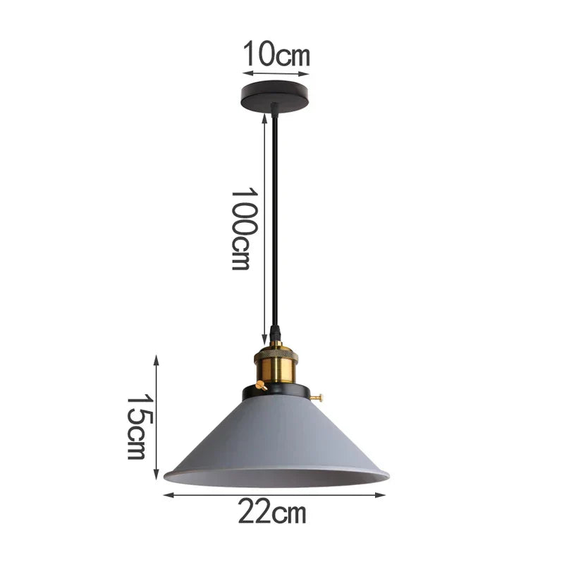 Industrial Elegance Horn Hanging Lamp | Lighting | LED | 90-260V | Premium Lighting Solution