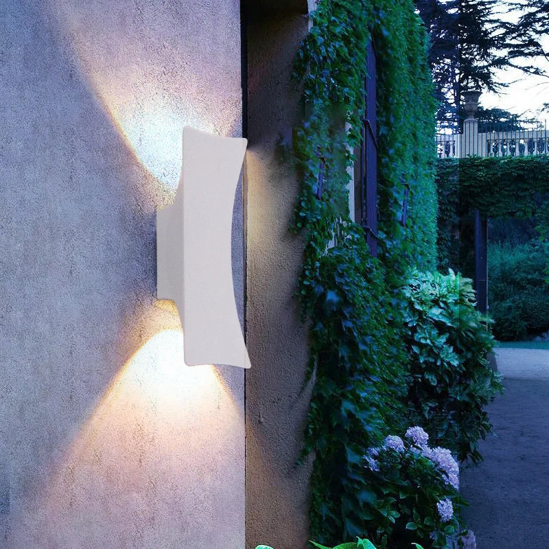 UrbanGlow Sleek outdoor wall lamps | Wall Lamp | LED | aluminum | 10W | Elegant Wall Illumination