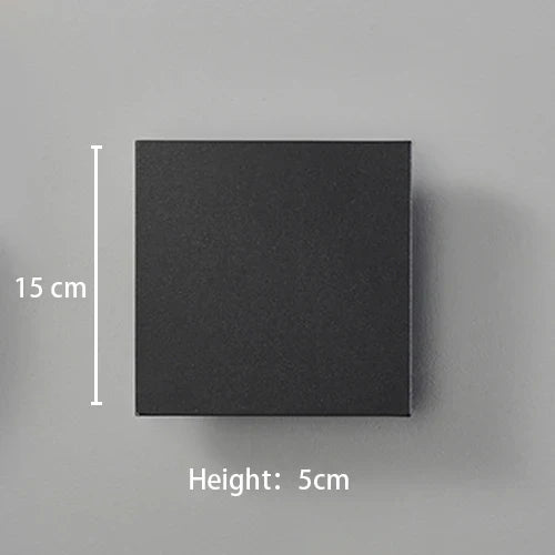 AquaShield Waterproof Wall Lamp | Wall Lamp | LED | aluminum | 85-265V | Elegant Wall Illumination