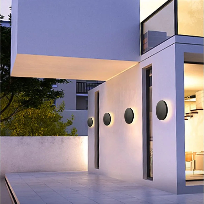AquaShield Waterproof Wall Lamp | Wall Lamp | LED | aluminum | 85-265V | Elegant Wall Illumination