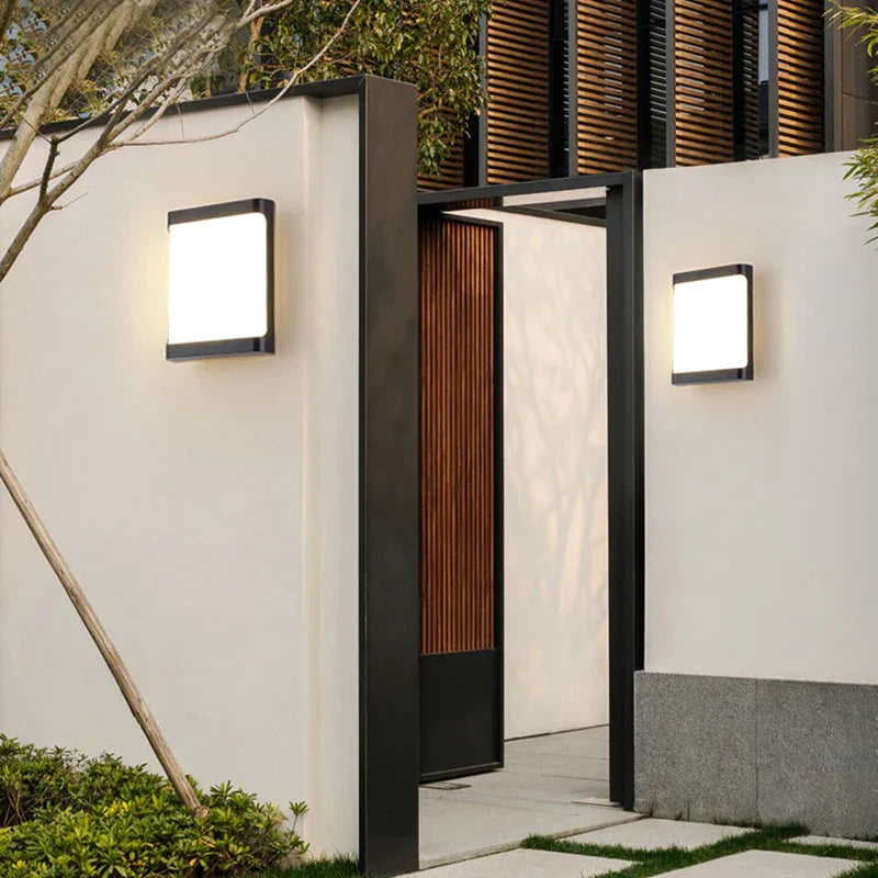 AquaRay Outdoor Wall Lamp | Wall Lamp | LED | plastic | 85-265V | Elegant Wall Illumination