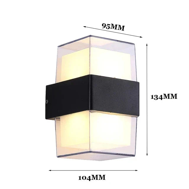 AquaBright Modern Waterproof Outdoor Lighting | Lighting | LED | plastic | 85-265V | Premium Lighting Solution