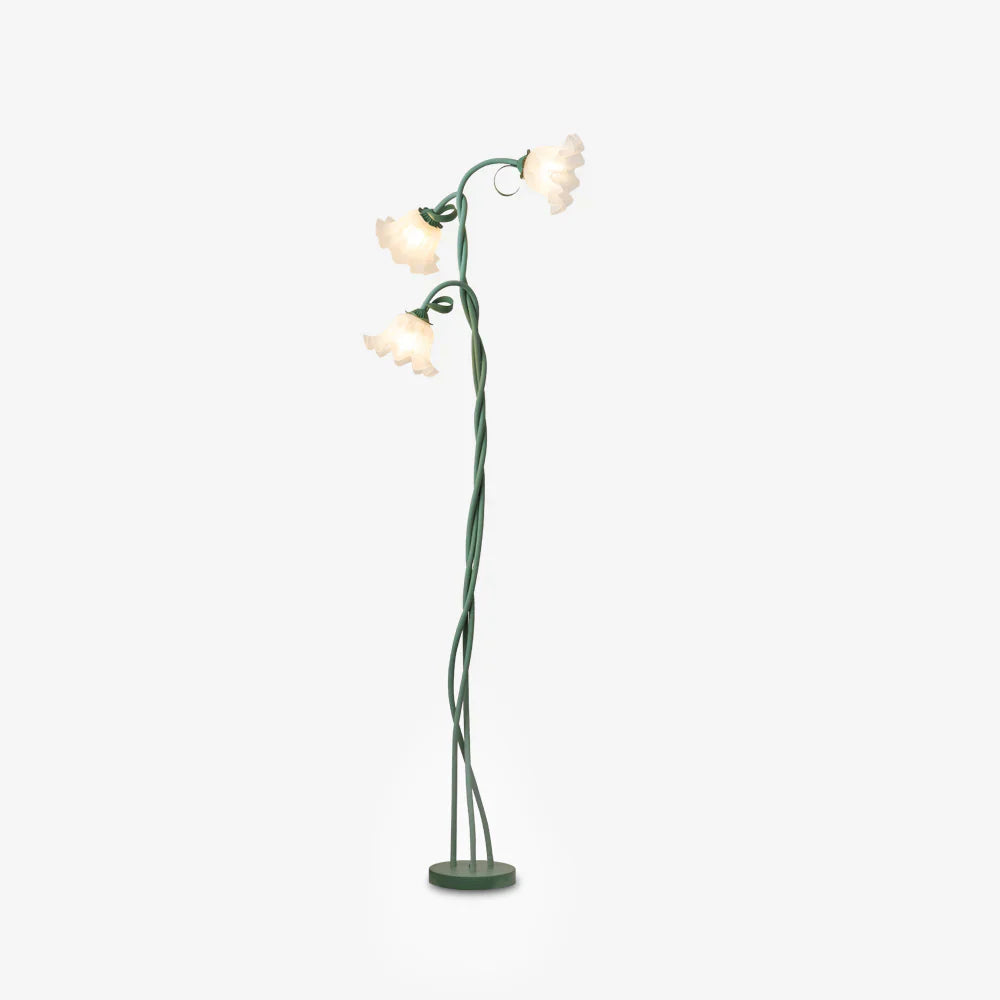 Lily floral floor lamp | Floor Lamp | acrylic/metal | 240v | Stylish Floor Lighting