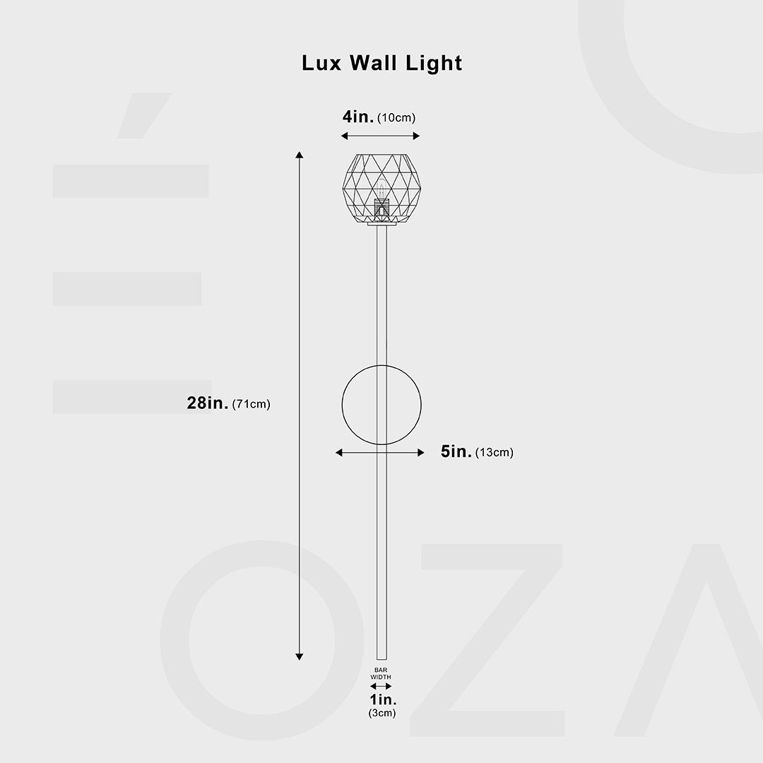 Wall Lamp Minimalist Lighting Modern | Wall Lamp | iron | 5W | 110V - 20V | Elegant Wall Illumination