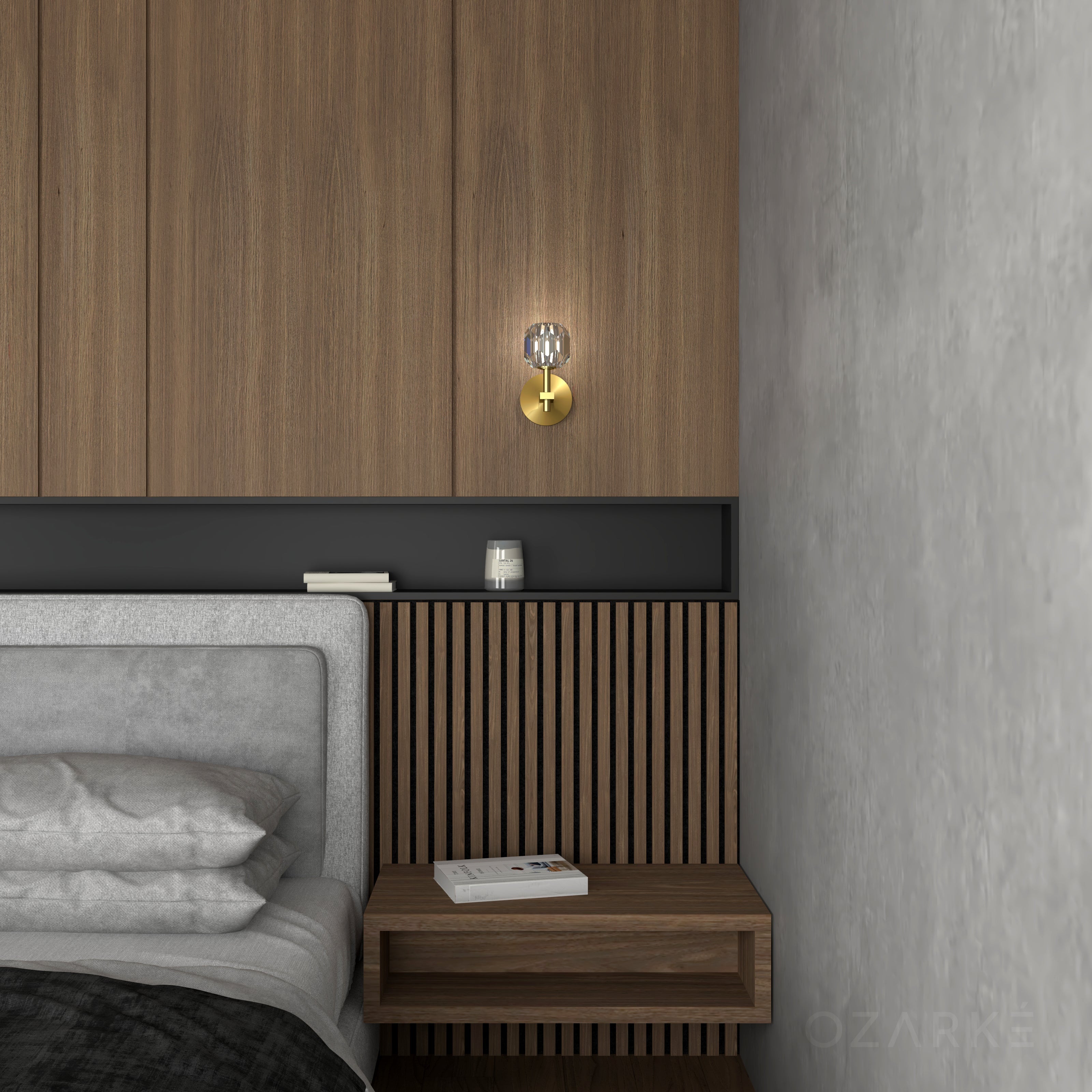 Mini Wall Lamp Compact Elegance | Wall Lamp | iron | 5W | 110V - 20V | Elegant Wall Illumination