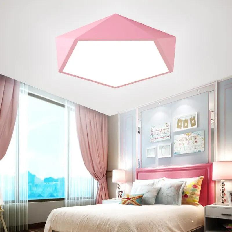 LichtHexa Hexagonal Ceiling Lamp Pastel | Lighting | LED | 220V | Premium Lighting Solution