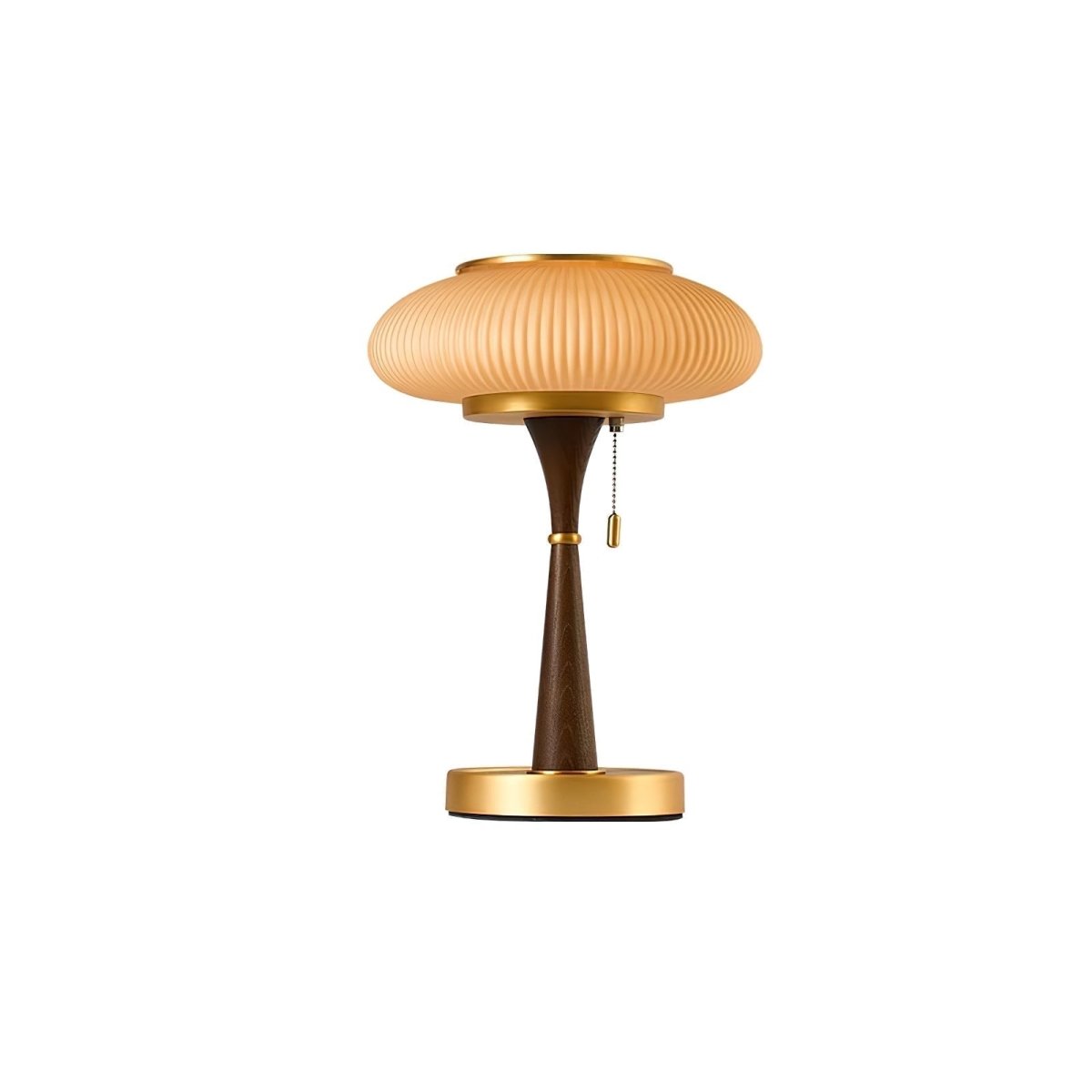 Lumique Matsushroom Table Lamp Modern | Table Lamp | LED | glass/wood/metal | Sleek Table Accent