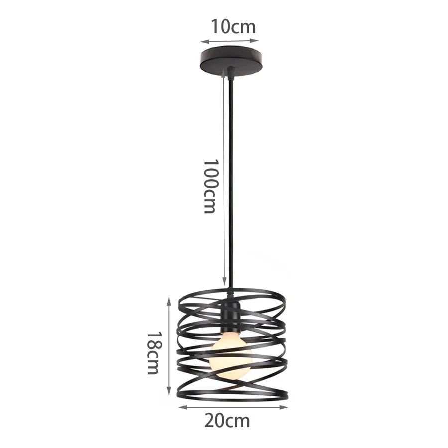 SteelWave Metal Wire Lamp | Lighting | metal | 90-260V | Premium Lighting Solution