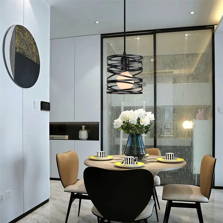 SteelWave Metal Wire Lamp | Lighting | metal | 90-260V | Premium Lighting Solution