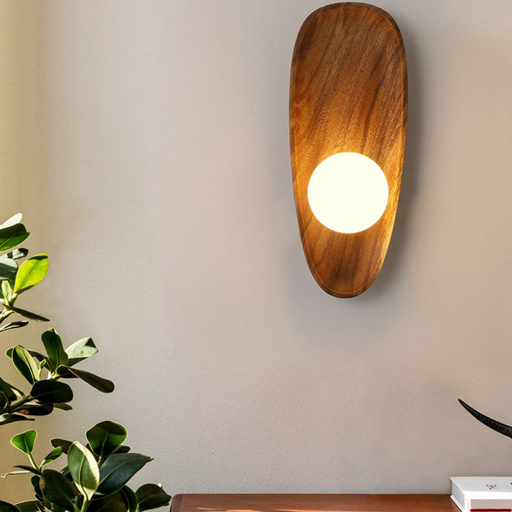 Minimalist Solid Wood Wall Lamp | Wall Lamp | Led | wood | 40W | 110V - 120V | Elegant Wall Illumination