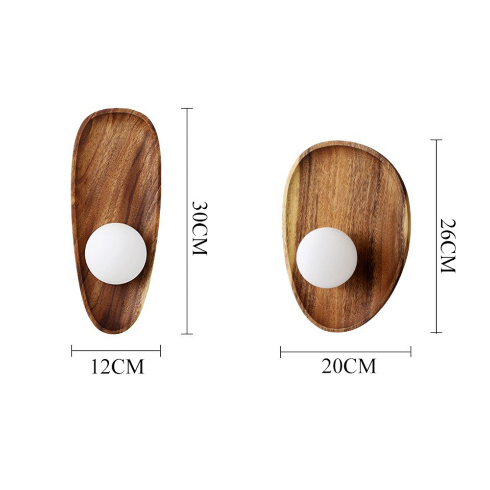 Minimalist Solid Wood Wall Lamp | Wall Lamp | Led | wood | 40W | 110V - 120V | Elegant Wall Illumination