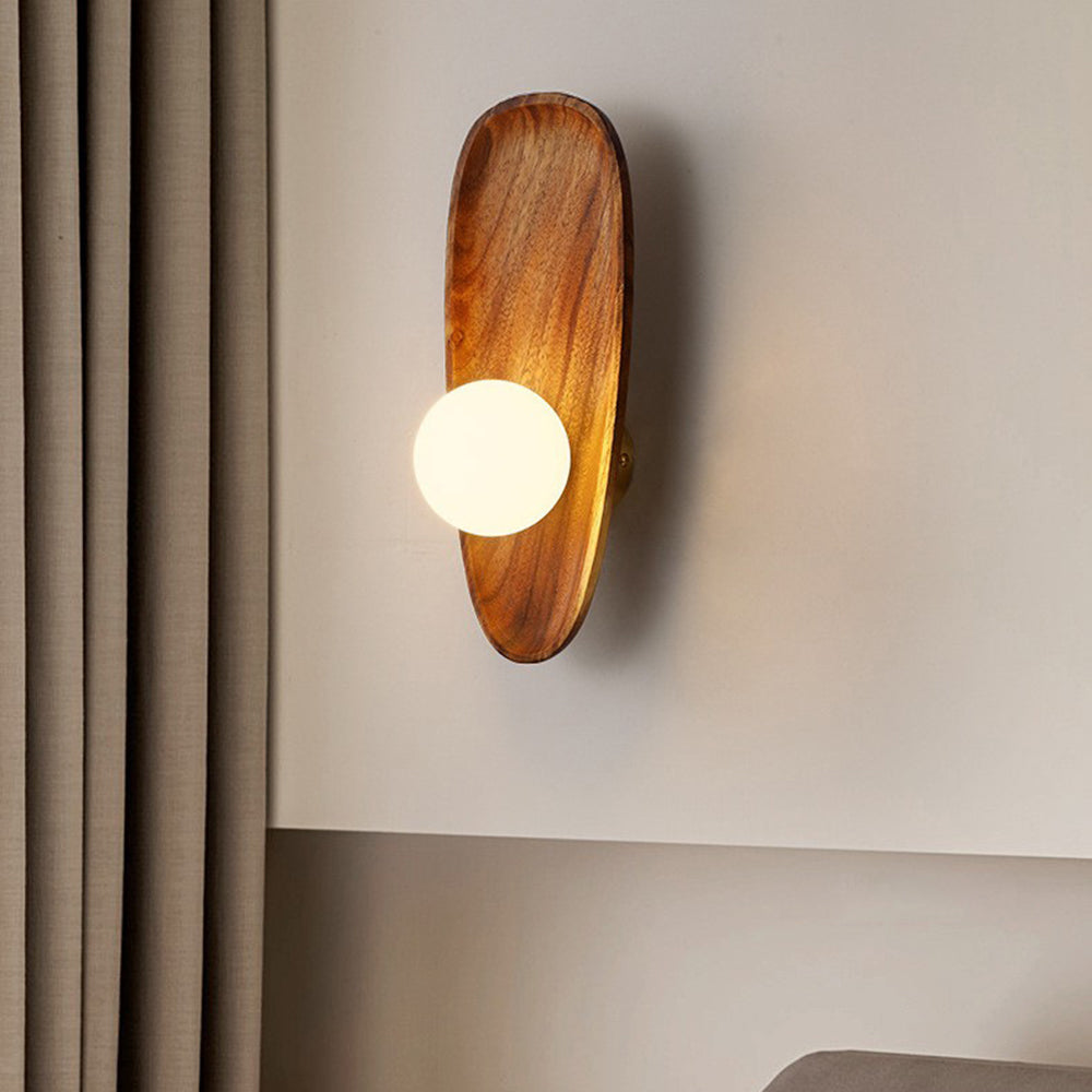 Minimalist Solid Wood Wall Lamp | Wall Lamp | Led | wood | 40W | 110V - 120V | Elegant Wall Illumination