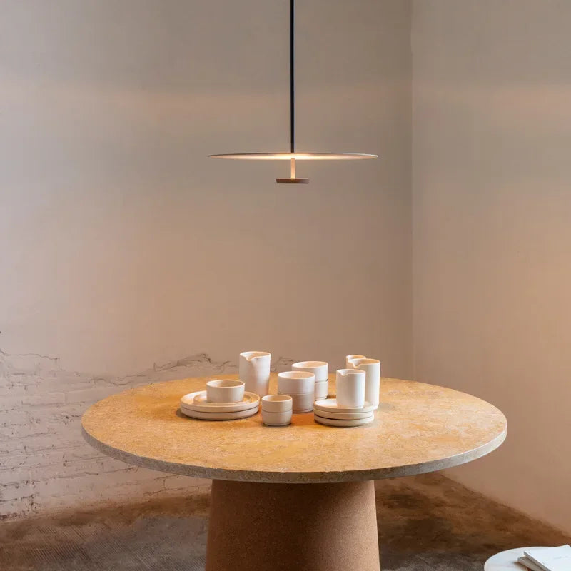 ElegantArc Modern Ring Hanging Lamp | Lighting | LED | acrylic/iron | 90-240V | Premium Lighting Solution