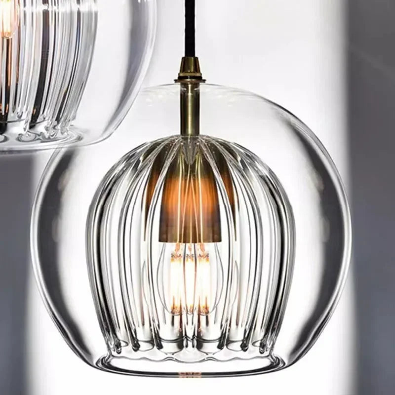 LuxeSphere Modern glass hanging lamp | Lighting | LED | glass/metal | Premium Lighting Solution
