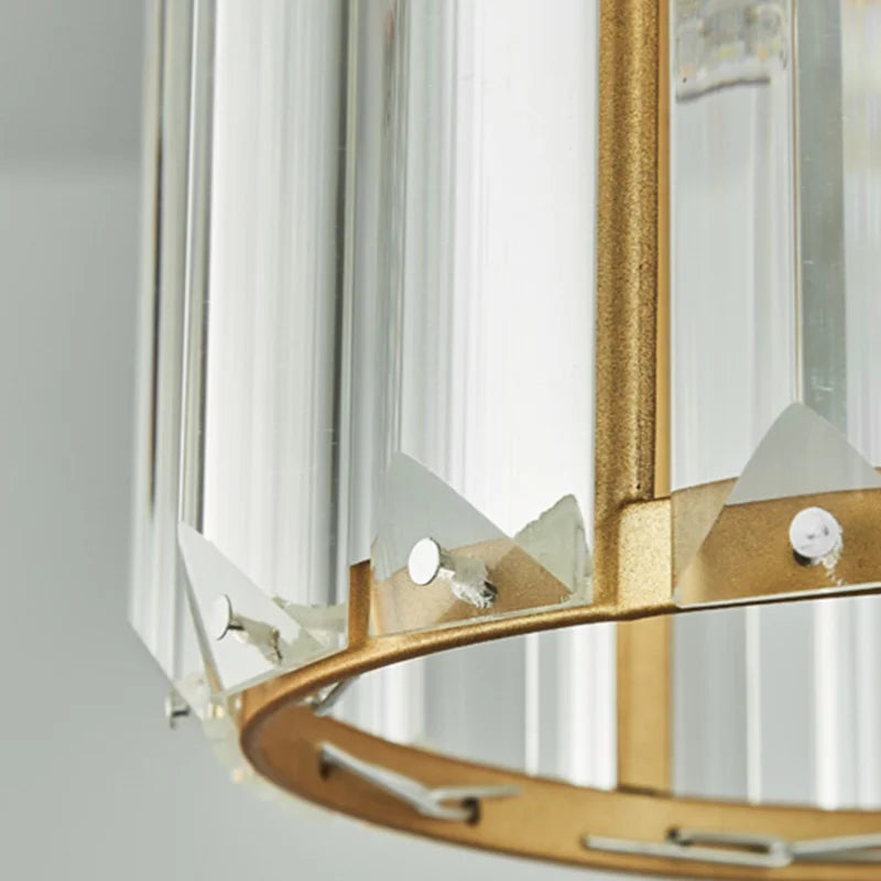 GlinsterLicht Elegant Crystal Hanging Lamp | Lighting | LED | metal | 90-260V | Premium Lighting Solution