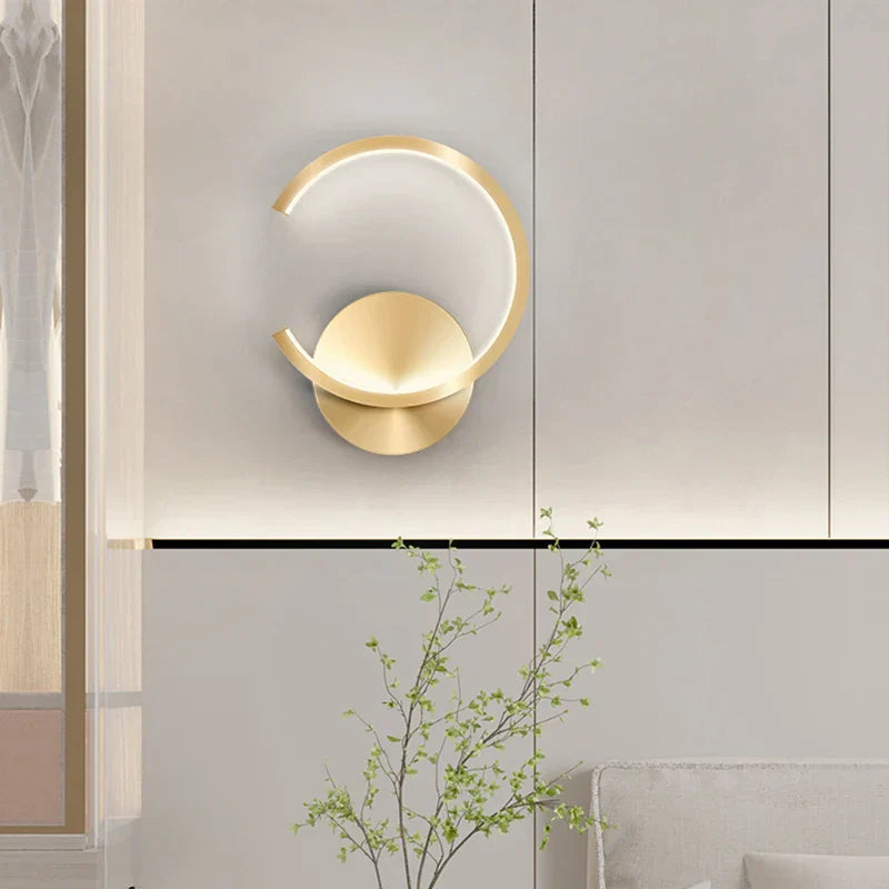 LumiFlex Modern Wall Lamp | Wall Lamp | Led | Warm White | aluminum | 10W | 220V - 240V | Elegant Wall Illumination
