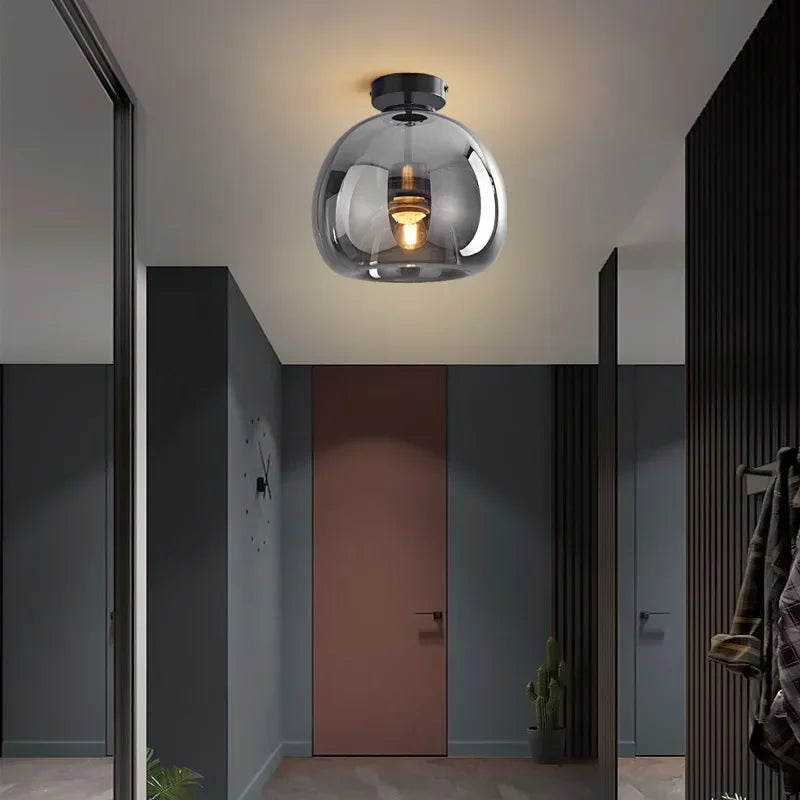 PureLicht Minimalist Glass Ceiling Lamp | Lighting | LED | copper/glass | 220V | Premium Lighting Solution