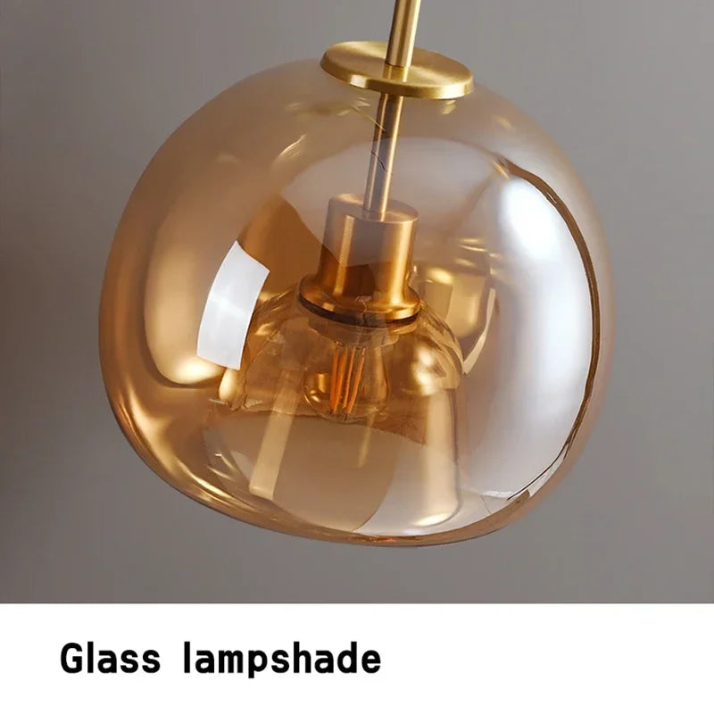 PureLicht Minimalist Glass Ceiling Lamp | Lighting | LED | copper/glass | 220V | Premium Lighting Solution