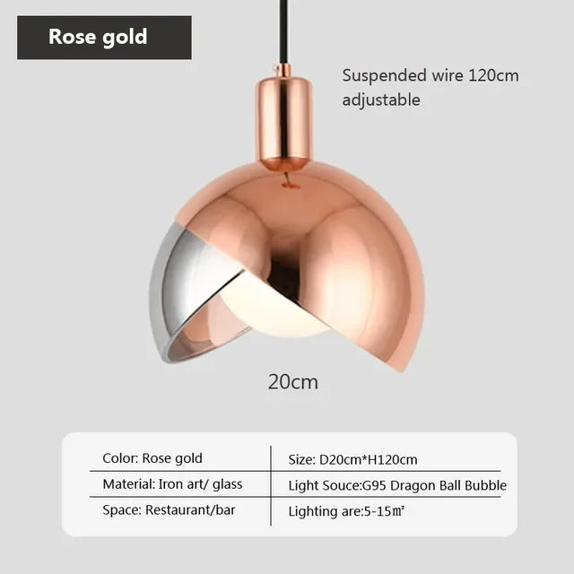 LumiAura Contemporary Hanging Lamp | Lighting | LED | glass | 90-260V | Premium Lighting Solution