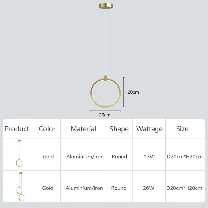 MetroLicht Stylish Hanging Lamps | Lighting | LED | glass/metal | 90-260V | Premium Lighting Solution