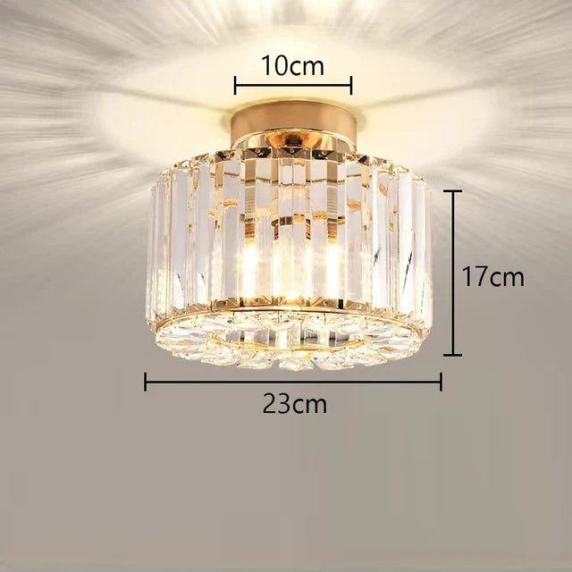 Shiny Crystal Crystal Ceiling Lamp | Lighting | LED | 110-240V | Premium Lighting Solution