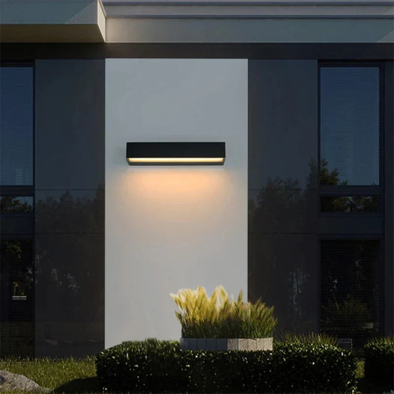 LumiWall Stylish Wall Lamp | Wall Lamp | LED | aluminum/glass | 85-265V | Elegant Wall Illumination