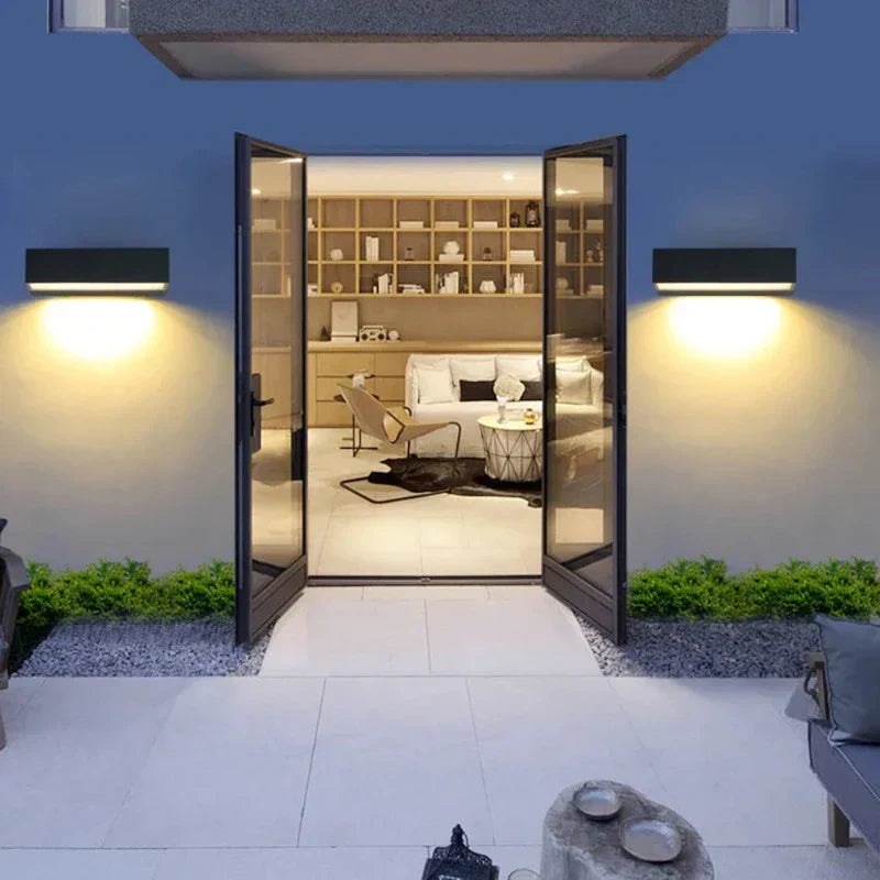 LumiWall Stylish Wall Lamp | Wall Lamp | LED | aluminum/glass | 85-265V | Elegant Wall Illumination