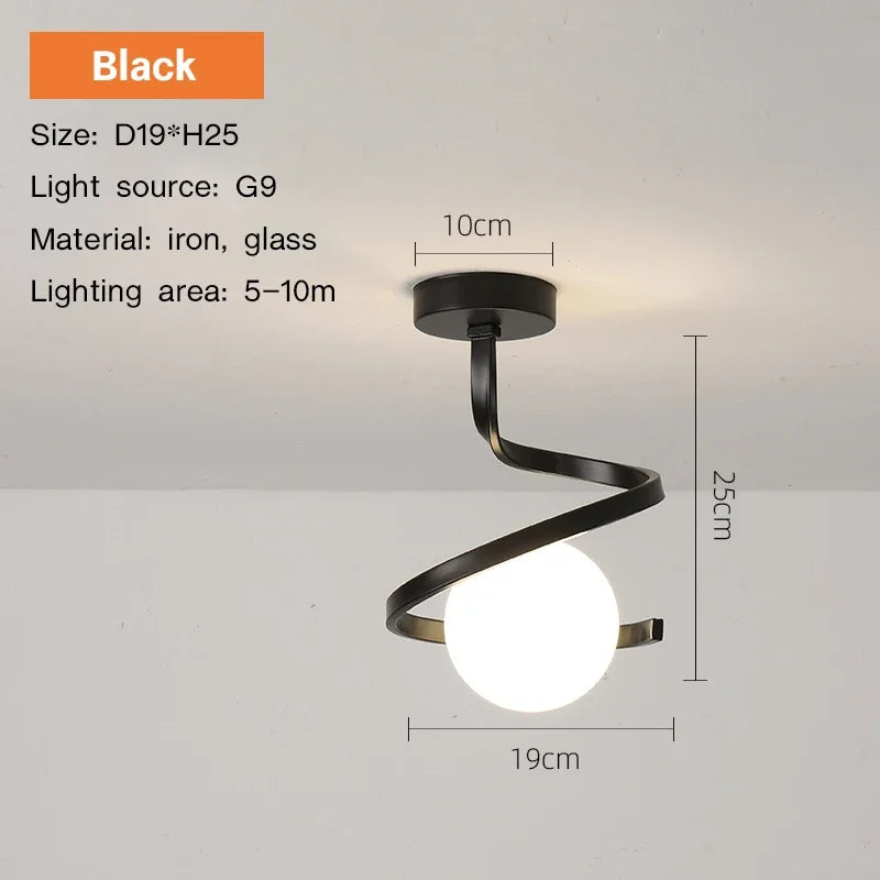 ElegantLicht Stylish Modern Ceiling Lamp | Lighting | LED | glass | 220V | Premium Lighting Solution