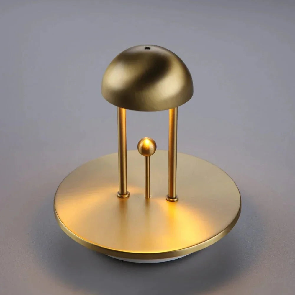 LuxaLite™ Modern Table Lamp Rechargeable | Table Lamp | Steel/ABS | 1W | Sleek Table Accent