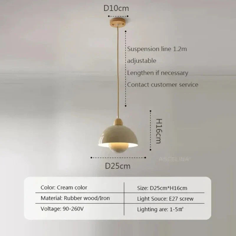 HoutBries Modern Wooden Hanging Lamp | Lighting | LED | Premium Lighting Solution