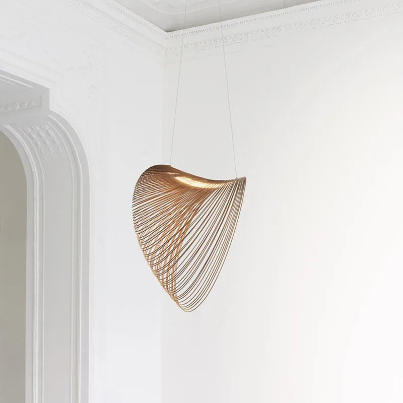 NordicElegance Scandinavian Hanging Lamps | Lighting | LED | glass/wood | 90-260V | Premium Lighting Solution