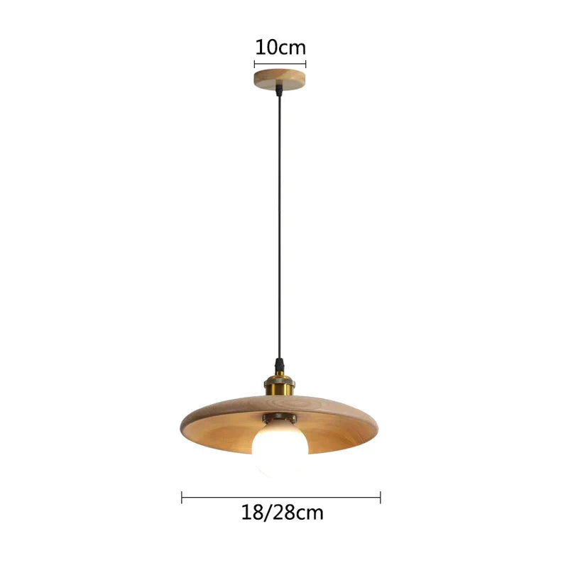 ScandiGlow Wooden Scandinavian Hanging Lamp | Lighting | wood | 265V | Premium Lighting Solution