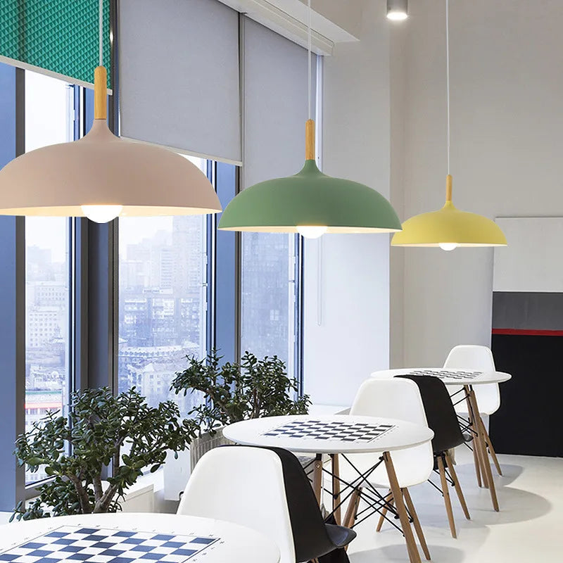 NordicLight Ceiling lamp Scandinavian | Lighting | LED | iron/wood | Premium Lighting Solution