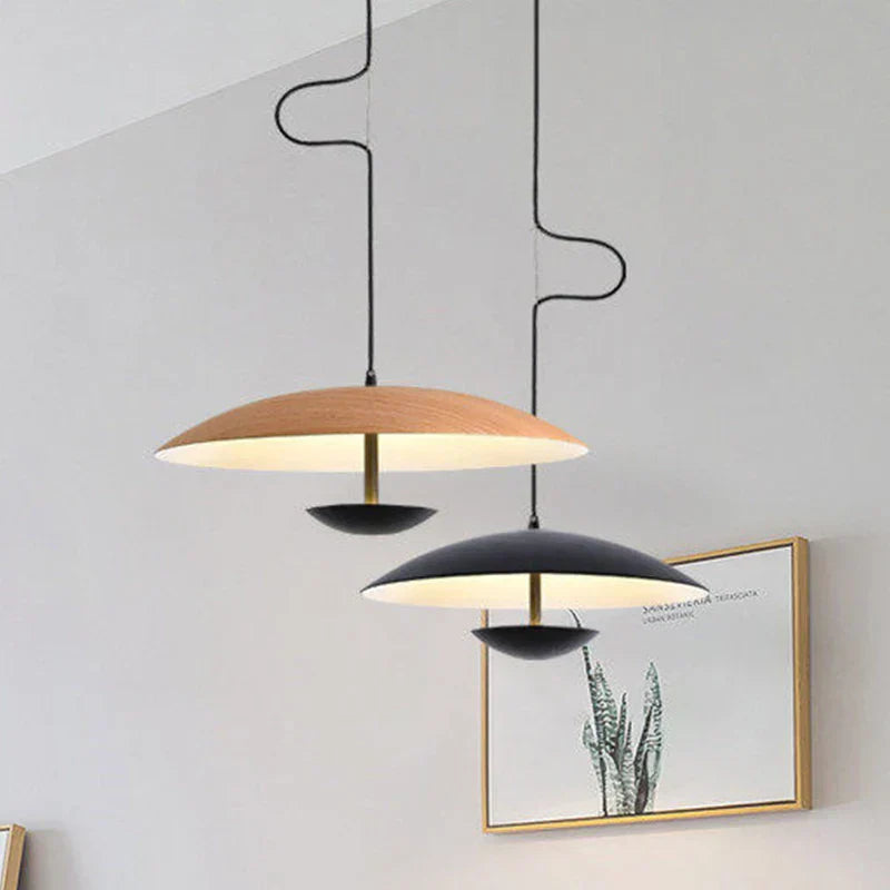 AuroraElegance Modern Hanging Lamps | Lighting | LED | acrylic/iron/wood | Premium Lighting Solution