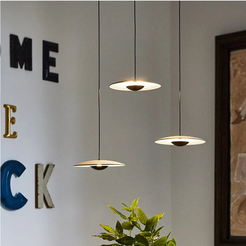 AuroraElegance Modern Hanging Lamps | Lighting | LED | acrylic/iron/wood | Premium Lighting Solution
