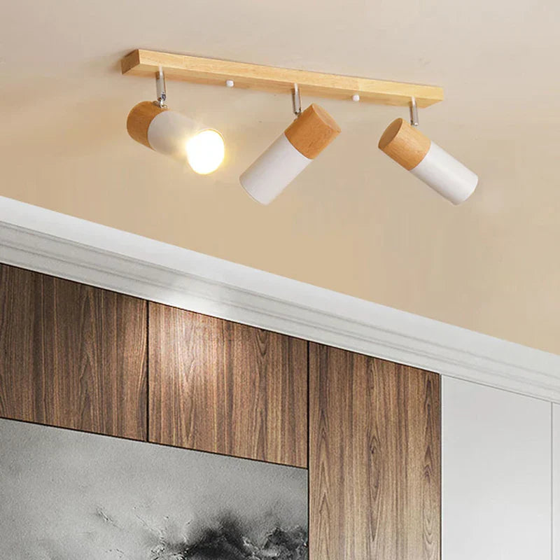 NordicBeam Scandinavian Wooden Ceiling Lamp | Lighting | LED | Warm White | metal/wood | 12W | 220-240V | Premium Lighting Solution