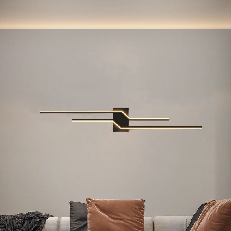 Alana Modern Wall Lamp Black/White | Wall Lamp | Led | Metal/Acrylic | 110V-240V | Elegant Wall Illumination