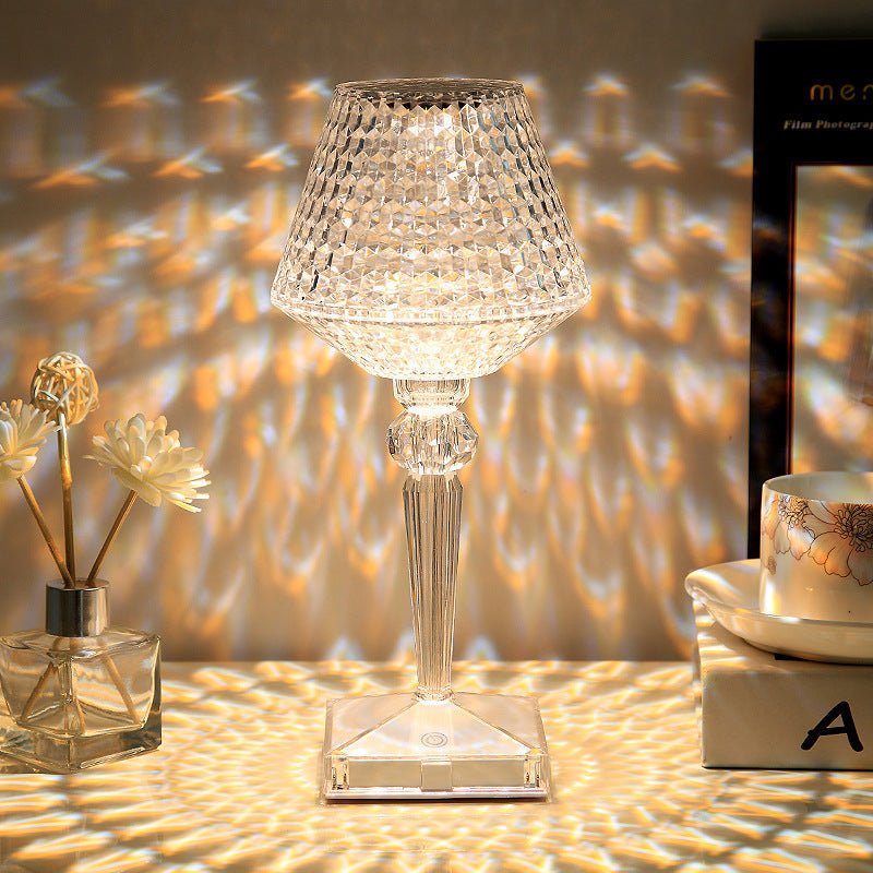 Kristallum Table Lamp Luxury Crystal | Table Lamp | LED | metal/Acrylic/crystal | Sleek Table Accent