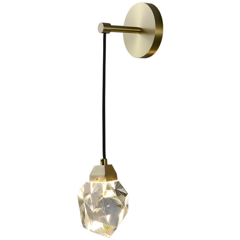 CrystalLux Modern wall lamp | Wall Lamp | Led | glass/metal | 220V - 240V | Elegant Wall Illumination