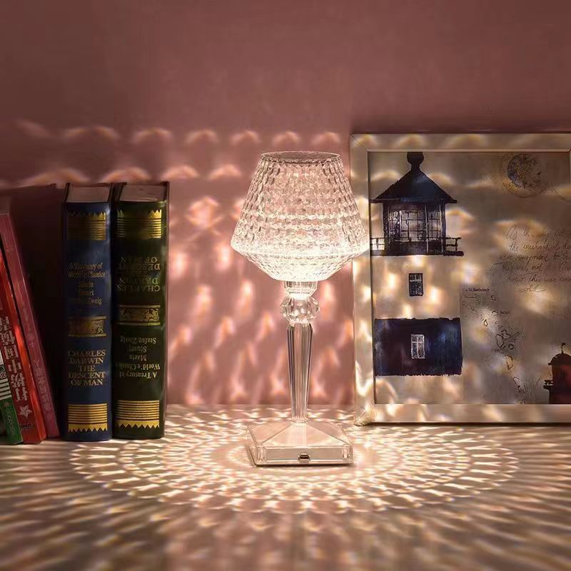 Kristallum Table Lamp Luxury Crystal | Table Lamp | LED | metal/Acrylic/crystal | Sleek Table Accent
