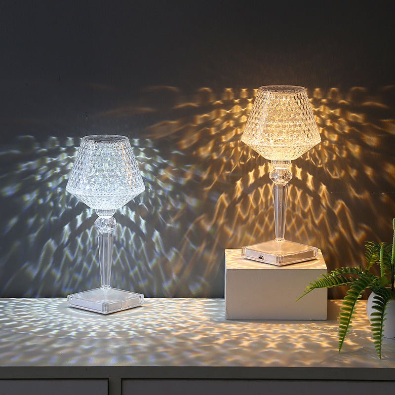 Kristallum Table Lamp Luxury Crystal | Table Lamp | LED | metal/Acrylic/crystal | Sleek Table Accent