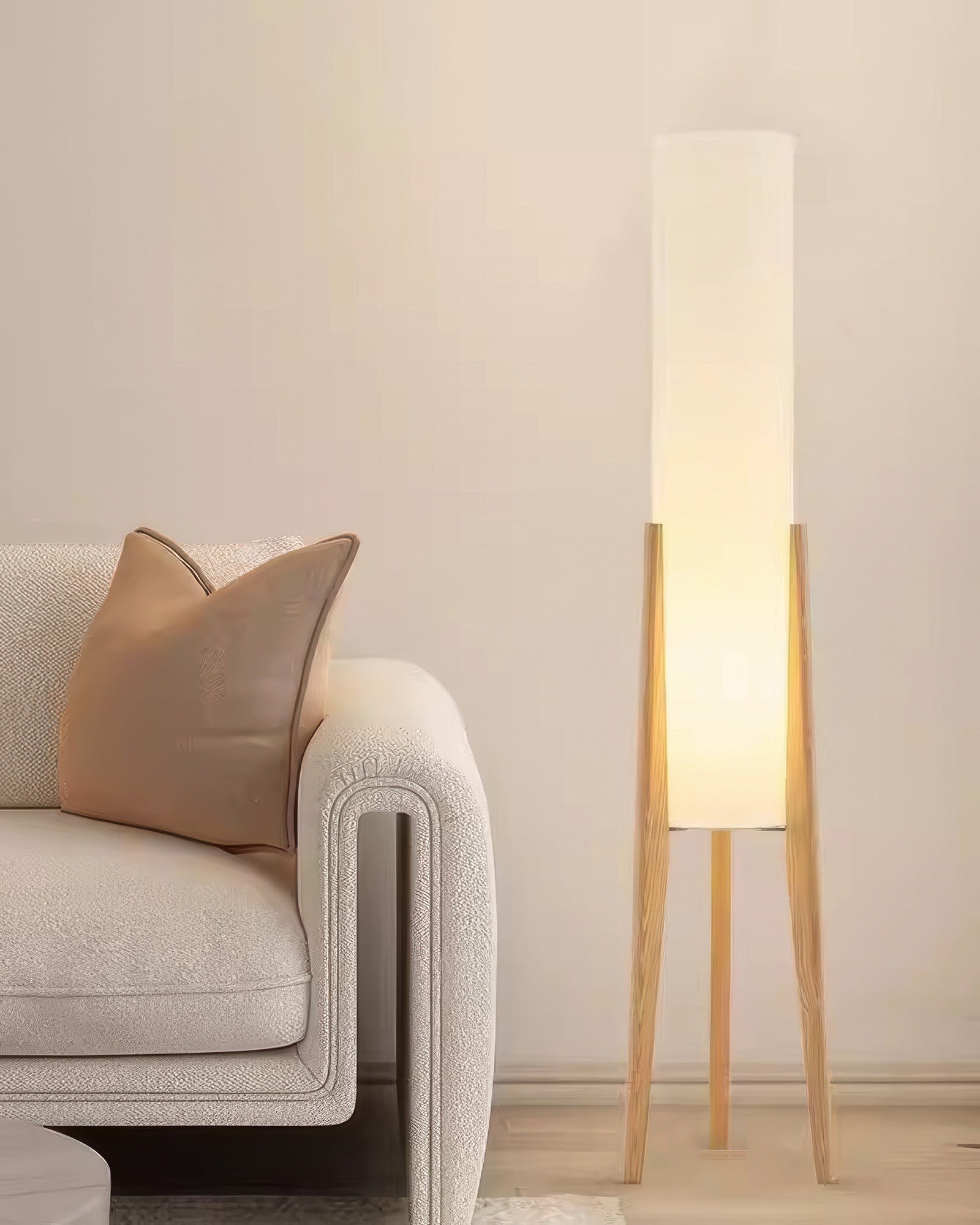 Walnut floor lamp Solid wood | Floor Lamp | LED | 12w | 111v/240v | Stylish Floor Lighting