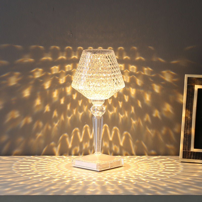 Kristallum Table Lamp Luxury Crystal | Table Lamp | LED | metal/Acrylic/crystal | Sleek Table Accent