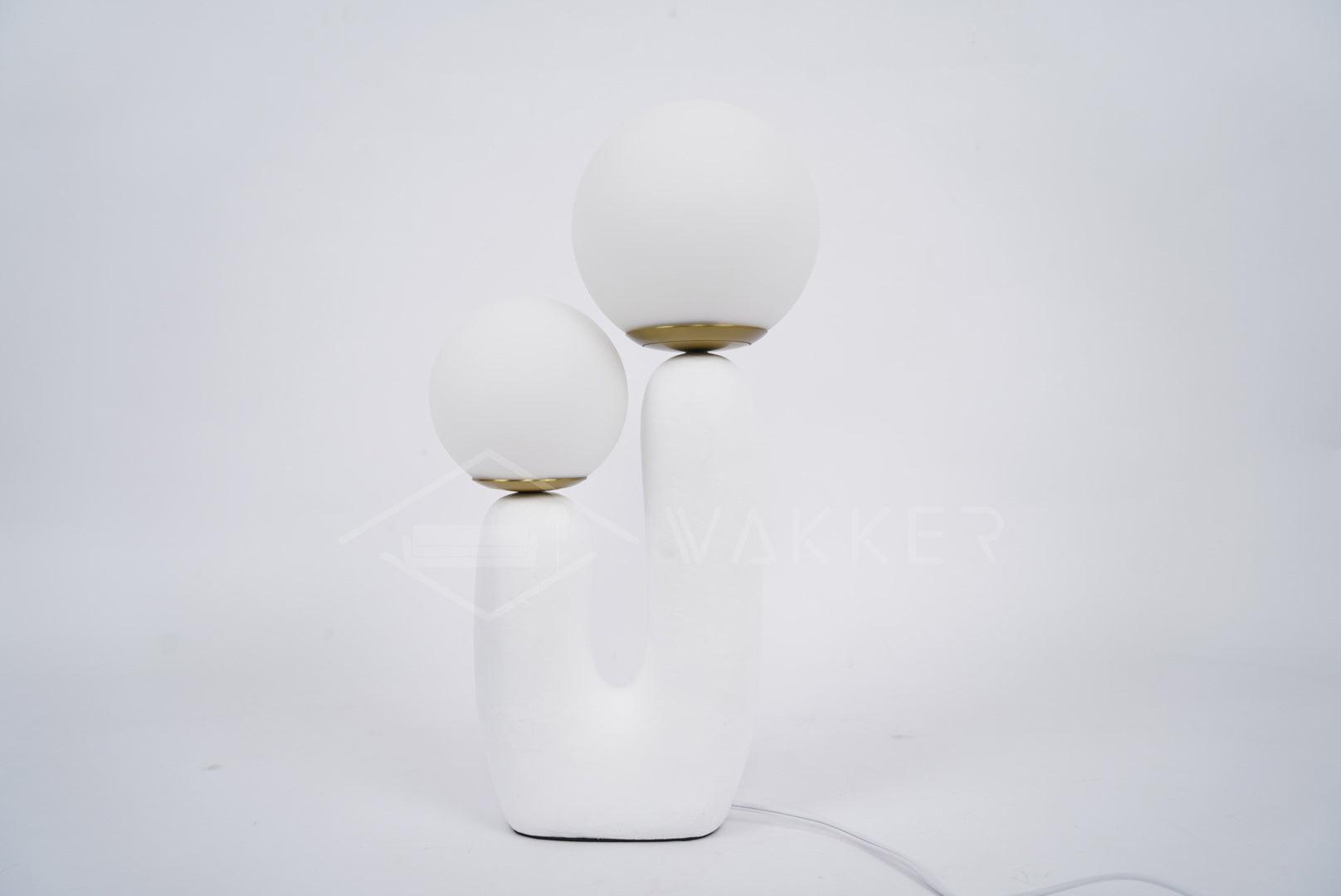 Modern Table Lamp Cactus Design | Table Lamp | LED | glass/Ceramic | 110-240V | Sleek Table Accent