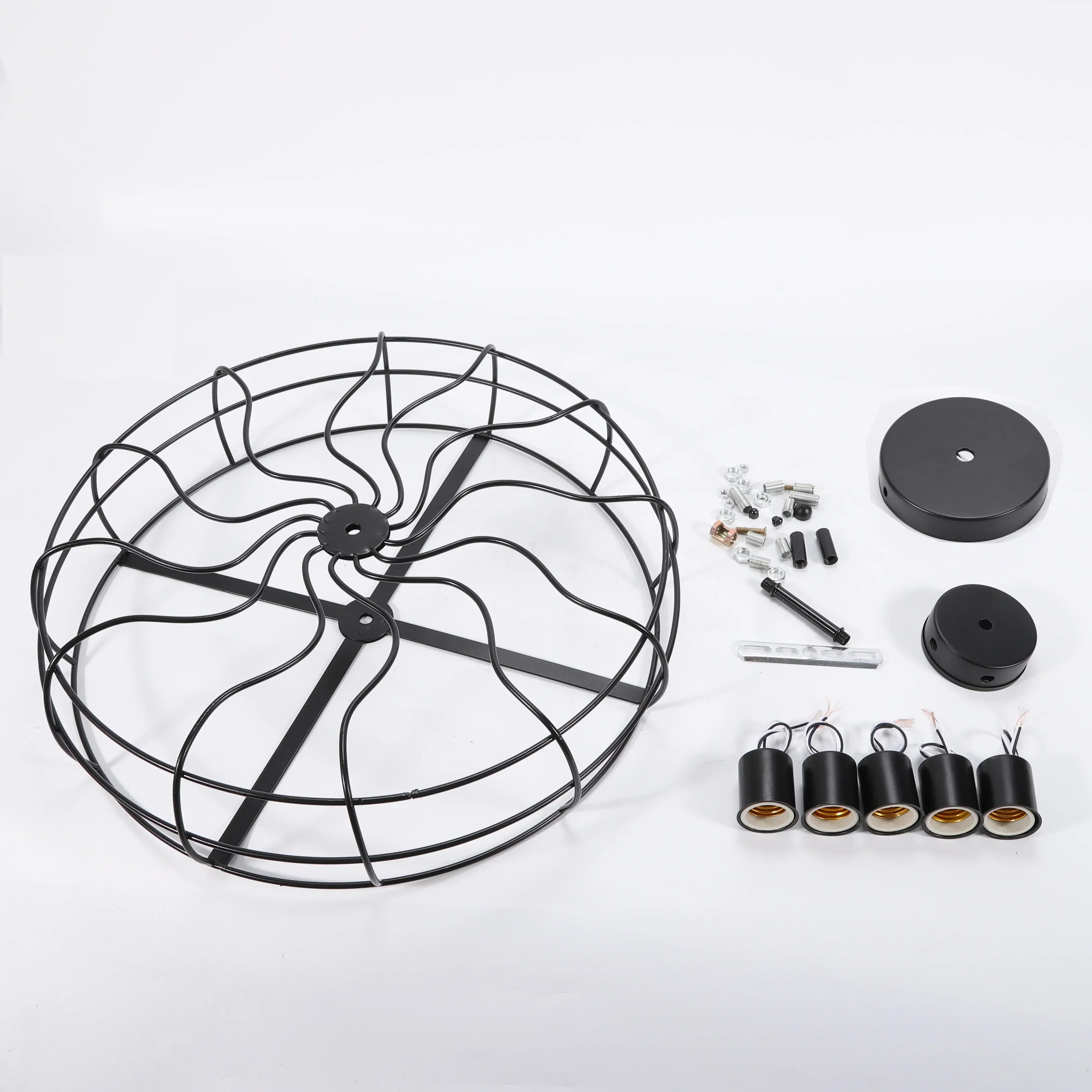 RetroCage Vintage Chandelier | Ceiling Light | 90-260V | Modern Ceiling Lighting