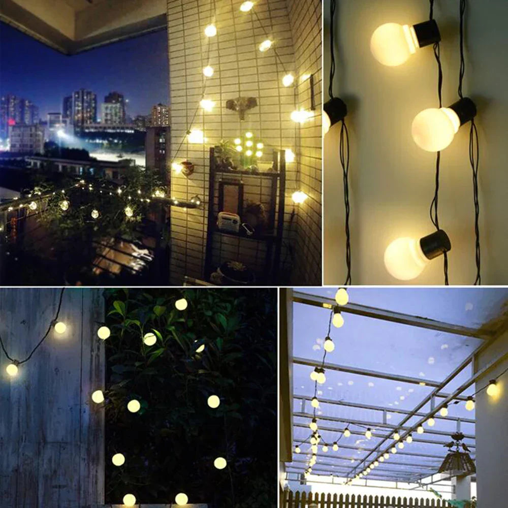 FestoonGlow Outdoor string lights | Lighting | LED | glass/plastic | 220V | Premium Lighting Solution