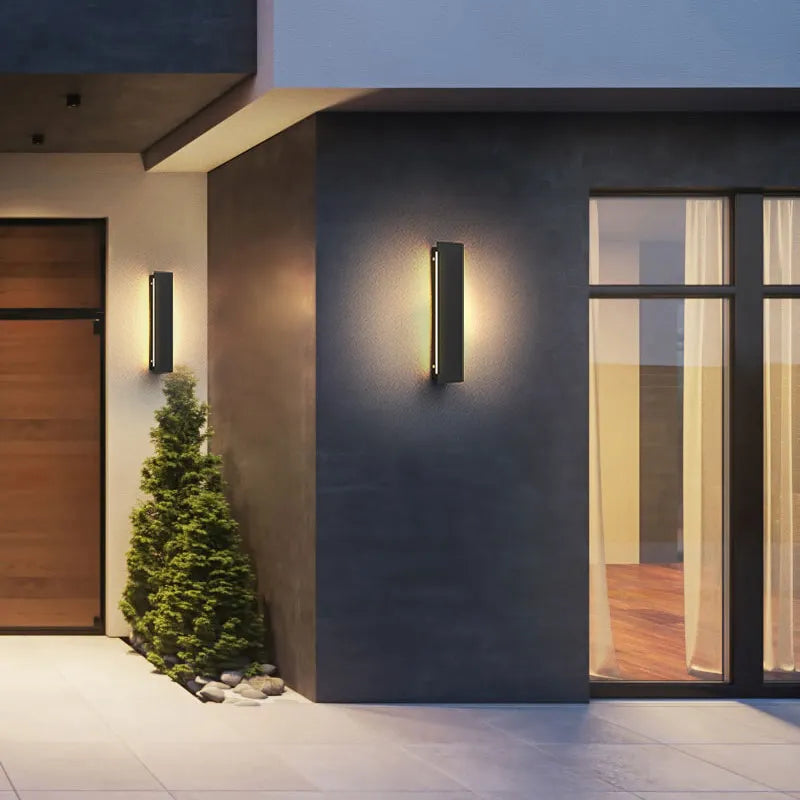 LumaShine Contemporary Outdoor Wall Lamp | Wall Lamp | LED | Elegant Wall Illumination