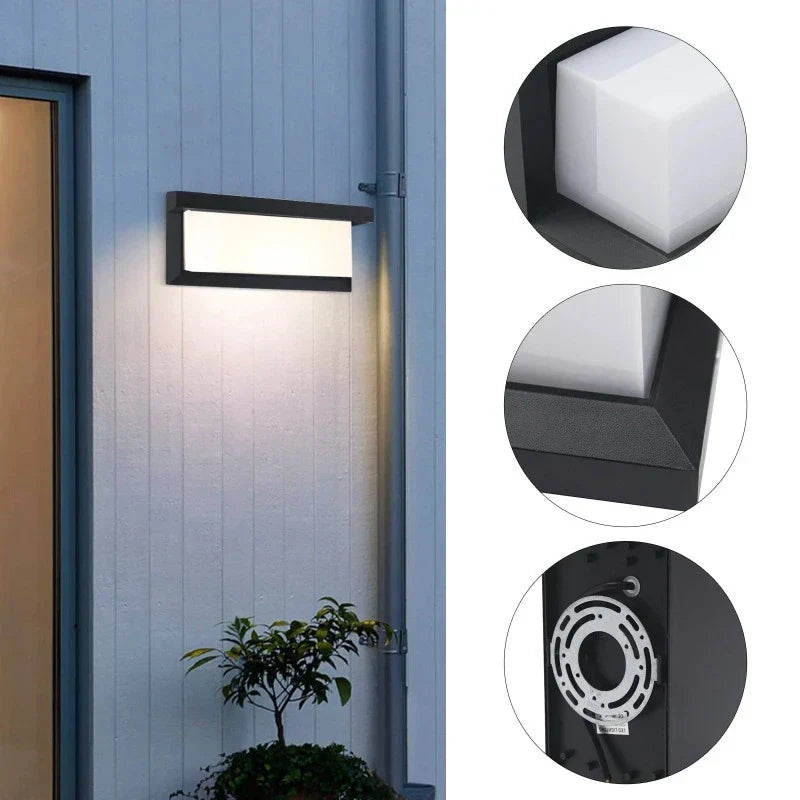 AquaLuxe Sustainable Waterproof Outdoor Lamp | Lighting | LED | aluminum | 12W | Premium Lighting Solution