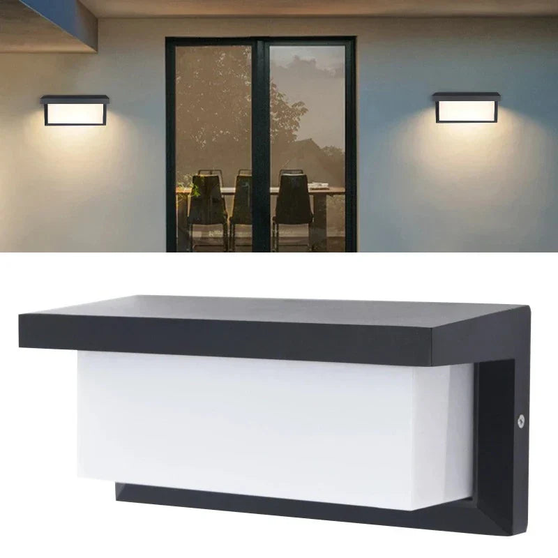 AquaLuxe Sustainable Waterproof Outdoor Lamp | Lighting | LED | aluminum | 12W | Premium Lighting Solution